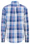 Fynch-Hatton Oxford Vibrant Multi Check Button-Down Overhemd Strong Blue