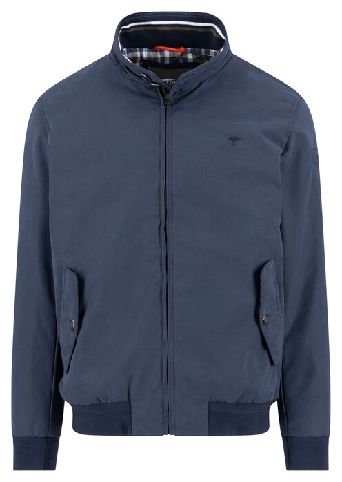 Fynch-Hatton Padded Harrington Jacket Dark Navy