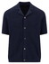 Fynch-Hatton Polo Cardigan Shirt Bouclé Vest Navy