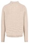 Fynch-Hatton Polo Collar Long Sleeve Winter Air Cotton Light Taupe