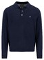 Fynch-Hatton Polo Pullover Merino Cashmere Trui Navy