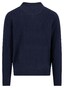Fynch-Hatton Polo Pullover Merino Cashmere Trui Navy