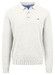 Fynch-Hatton Polo Pullover Superfine 3-Ply Cotton Trui New Off White