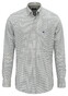 Fynch-Hatton Poplin Check Button-Down Overhemd Avocado