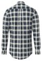 Fynch-Hatton Poplin Check Button-Down Overhemd Dark Ivy