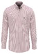 Fynch-Hatton Poplin Stripe Button-Down Overhemd Grape