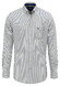 Fynch-Hatton Poplin Stripe Button-Down Overhemd Navy
