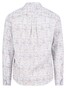 Fynch-Hatton Premium Cotton Flower Pattern Kent Collar Overhemd Perzik