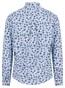 Fynch-Hatton Premium Fantasy Floral Pattern Overhemd Dark Leaf-Blue