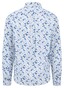 Fynch-Hatton Premium Floral Fantasy Pattern Overhemd Crystal Blue