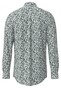 Fynch-Hatton Premium Flower Pattern Button-Down Overhemd Dark Leaf