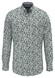 Fynch-Hatton Premium Flower Pattern Button-Down Overhemd Dark Leaf