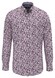 Fynch-Hatton Premium Flower Pattern Button-Down Overhemd Deep Merlot
