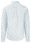 Fynch-Hatton Premium Flower Pattern Cotton Button Down Overhemd Turf Green