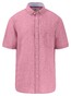 Fynch-Hatton Premium Linnen Uni Color Button-Down Overhemd Peony