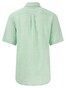 Fynch-Hatton Premium Linnen Uni Color Button-Down Overhemd Turf Green