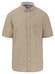 Fynch-Hatton Premium Linnen Uni Color Button-Down Overhemd Zand