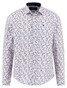 Fynch-Hatton Premium Mini Floral Pattern Overhemd Winter White