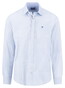 Fynch-Hatton Premium Mini Pattern Kent Overhemd Harbor Blue