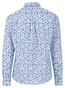 Fynch-Hatton Premium Multi Flower Pattern Button-Down Overhemd Strong Blue