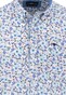 Fynch-Hatton Premium Multicolor Floral Pattern Button-Down Overhemd Peach-Blue-Green