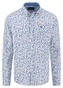 Fynch-Hatton Premium Multicolor Floral Pattern Button-Down Overhemd Peach-Blue-Green