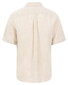 Fynch-Hatton Premium Short Sleeve Linnen Button-Down Overhemd Zand