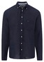 Fynch-Hatton Premium Solid Linen Button-Down Shirt Navy