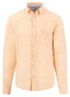 Fynch-Hatton Premium Solid Linen Button-Down Shirt Tangerine