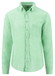 Fynch-Hatton Premium Solid Linnen Button-Down Overhemd Turf Green