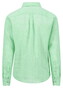 Fynch-Hatton Premium Solid Linnen Button-Down Overhemd Turf Green