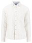 Fynch-Hatton Premium Solid Linnen Button-Down Overhemd Wit