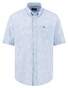 Fynch-Hatton Premium Subtle Leaves Pattern Button-Down Overhemd New Breeze