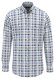 Fynch-Hatton Premium Washed Oxford Multi Check Overhemd Mint-Blue