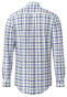 Fynch-Hatton Premium Washed Oxford Multi Check Overhemd Mint-Blue