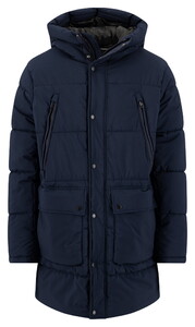 Fynch-Hatton Puffer Coat Jas Dark Navy