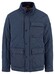 Fynch-Hatton Quilted Diamond Texture Fieldjacket Jack Dark Navy