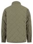 Fynch-Hatton Quilted Diamond Texture Fieldjacket Jack Dusty Forest