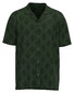 Fynch-Hatton Resort Shirt Polo Terry Jacquard Dark Khaki