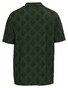 Fynch-Hatton Resort Shirt Polo Terry Jacquard Overhemd Donker Khaki