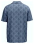 Fynch-Hatton Resort Shirt Polo Terry Jacquard Overhemd Navy