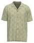 Fynch-Hatton Resort Shirt Polo Terry Jacquard Overhemd Pistache