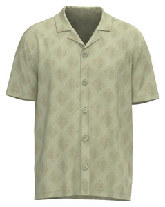 Fynch-Hatton Resort Shirt Polo Terry Jacquard Pistachio
