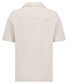 Fynch-Hatton Resort Structured Jersey Cotton Overhemd Cement