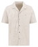 Fynch-Hatton Resort Structured Jersey Cotton Overhemd Cement