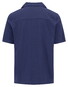 Fynch-Hatton Resort Structured Jersey Cotton Shirt Marine