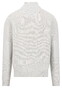Fynch-Hatton Ribbed Knit Stand-Up Zip Cardigan Snow White
