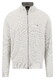 Fynch-Hatton Ribbed Knit Stand-Up Zip Vest Snow White