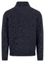 Fynch-Hatton Rollneck Donegal Wool Blend Trui Navy