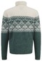 Fynch-Hatton Rollneck Jacquard Trui Sage Green